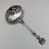 1901 British Antique Sterling Silver Tea Caddy Spoon Elly Isaac Miller